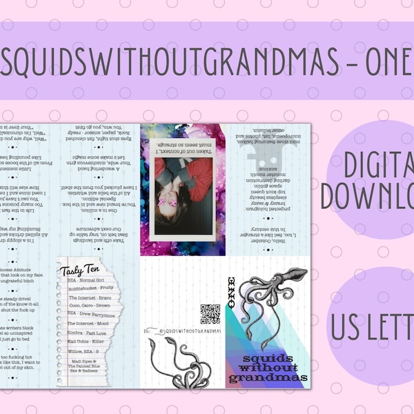 SWG Issue One, Digital Download Zine