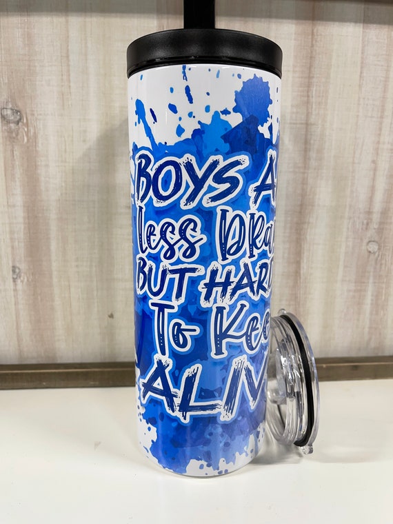 Boy Mom - Stainless Steel Tumbler