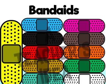 Bandaid Clipart for Commercial Use, Png Images