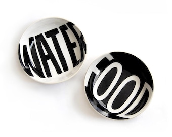 FOOD & WATER - Large Pet Bowls Set