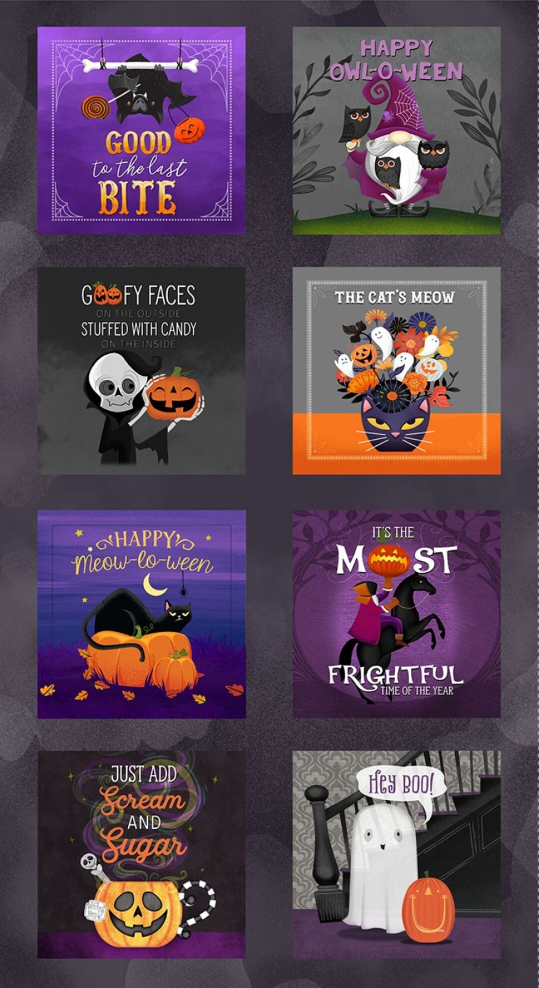 Hey Boo Fabric Panel, Fabric by the Panel, Cotton Fabric, Quilt Fabric ...