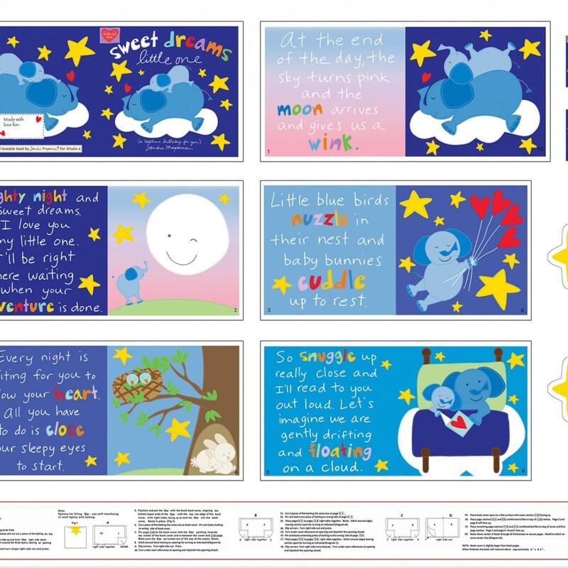 Dreamland Publications Dreamland Baby My First Cloth Book First Words main image 1