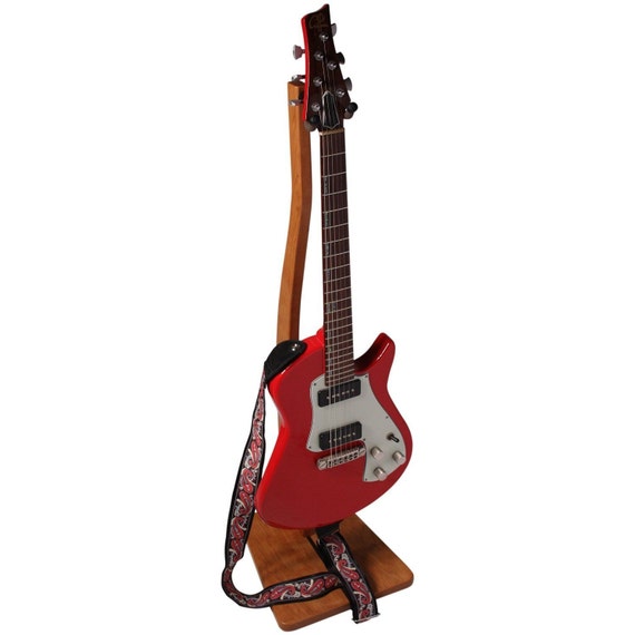 Etsy wooden guitar stand Clearance