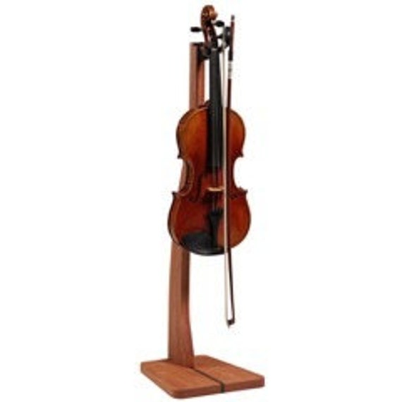 Wooden Violin Stand Cherry, Maple, Mahogany or Walnut 