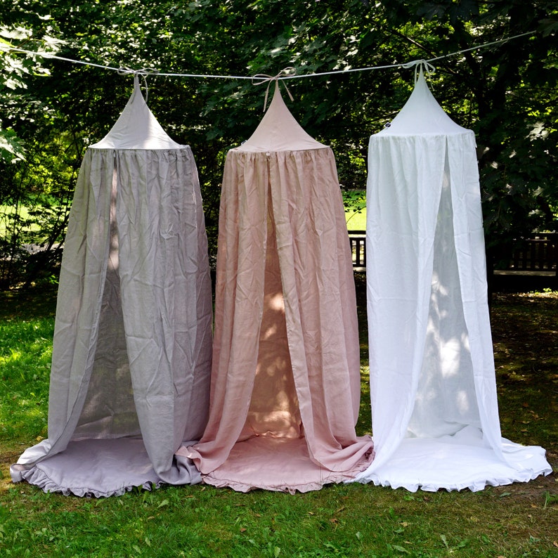 Bed hanging canopy Baby canopy Baldachin kinderzimmer Nook Etsy