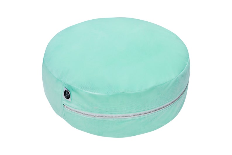 Kids Floor Pillow Mint Pouf Kids Furniture Kids Room Decor Etsy