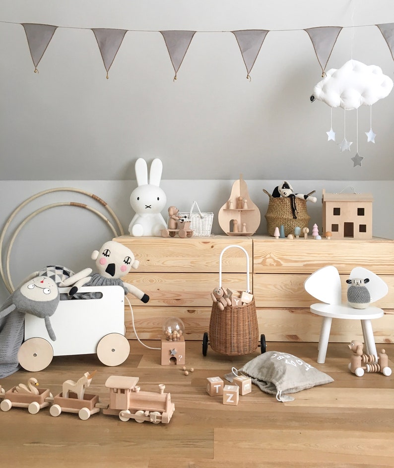 Pennant Banner Nursery Garland Gold Garland Boho Garland Etsy