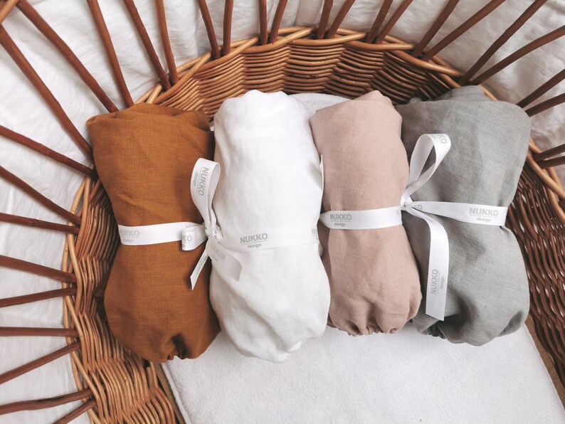 Moses Basket Fitted Sheet Sheet Baby Crib Sheets Etsy