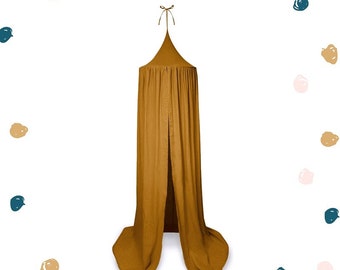 Nursery Canopy, Crib Canopy, Mustard Canopy, Bed Canopy, Bed Tent Baby, Gift for Baby Shower