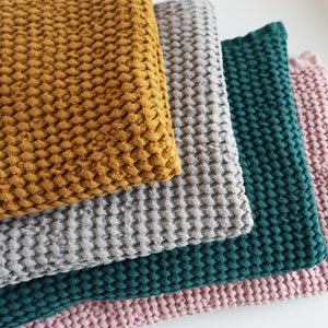 Waffle Linen Blanket, Baby Blanket, Knit Blanket, Baby Shower Gift, Swaddle Blanket, Throw Blanket, Baby Swaddle, Baby Wrap, Blanket Newborn
