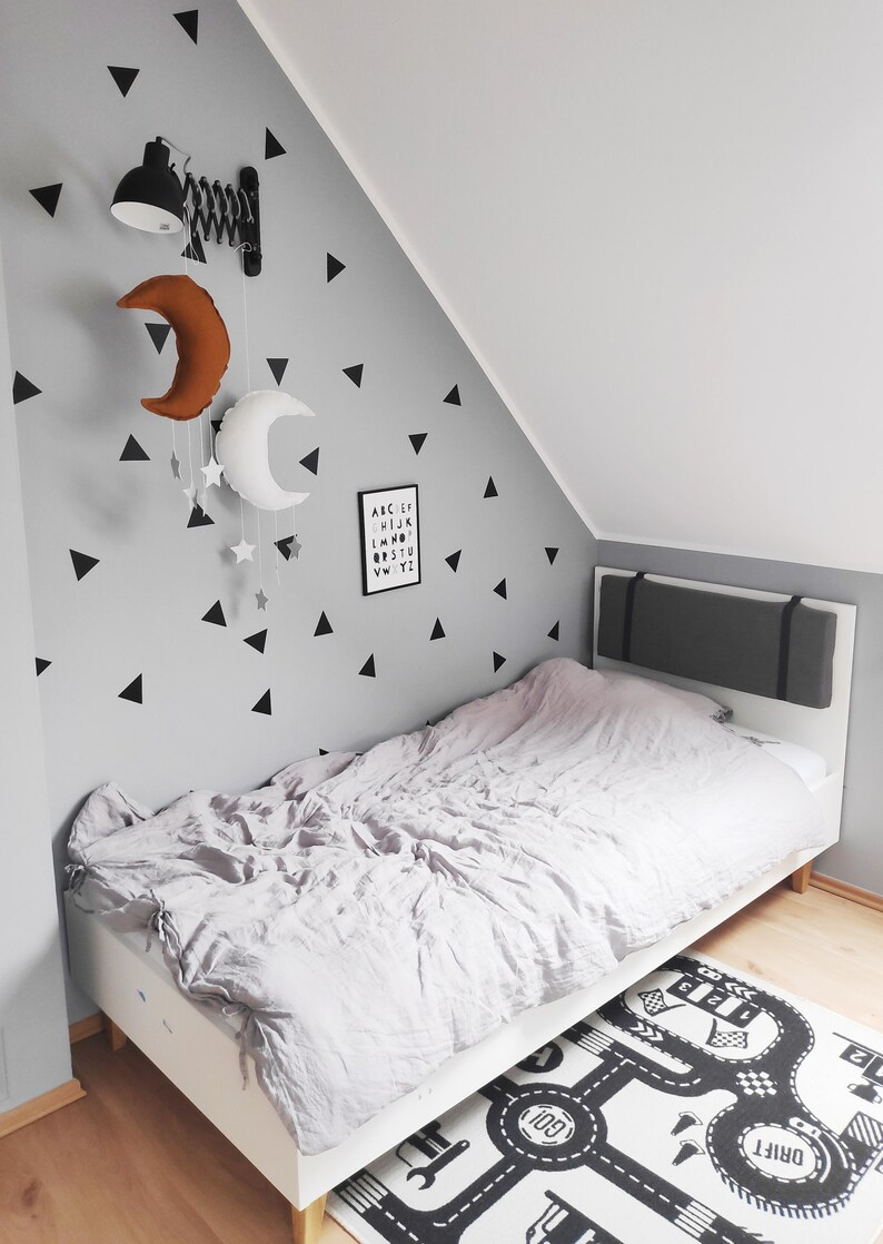 Wall Hanging for Nursery Moon Nursery Decor Moon Mobile Etsy