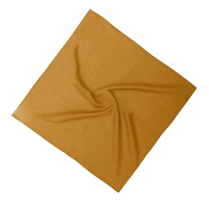 Organic Mustard Linen Baby Swaddle Blanket, Soft Mustard Burp Cloth