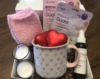 Pamper Box for Mother | Care Package for Mom | Relaxing and Calming Gift for Her |