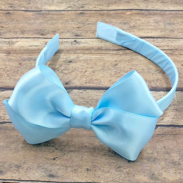 Light Blue Headband Etsy