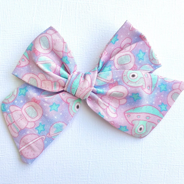 Alien Bow | 20 styles | Astronaut UFO Space Bow, Pastel Neon Bow, Schoolgirl Sailor Bow, Pigtail Bows, BUY 3 Get 1 FREE!