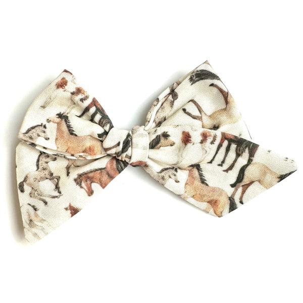 Horse Bow | 20 styles | Summer Cowgirl Farm Bow, Schoolgirl Sailor Bow, Tuxedo Bow, Pigtail Bows, BUY 3 GET 1 FREE