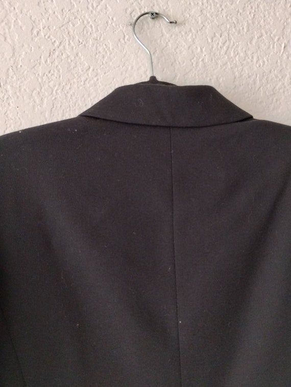 Vintage Ladies Wool Gabardine Blazer by Kasper - image 5