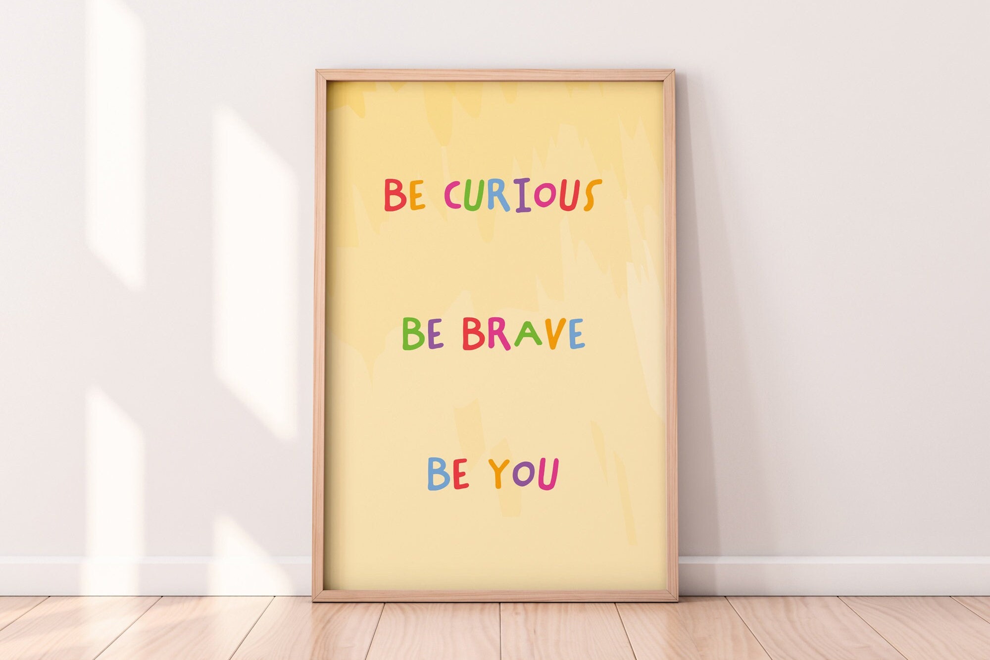 Motivational Playroom Wall Art, Be Curious Be Brave Be You Print, Digital  Download Kid Decor, Playroom Print, Kid Wall Art - Etsy, image size:2000x1333