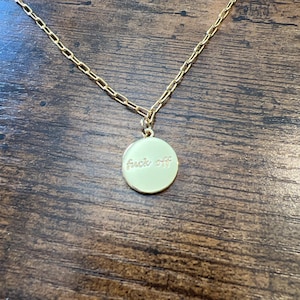 F**k Off Necklace