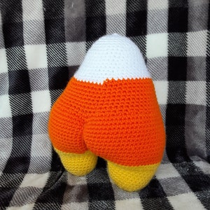 Crochet Cheeky Candy Corn