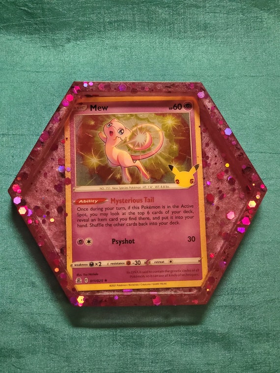 pokemon card coasters Pokemon Card Coaster