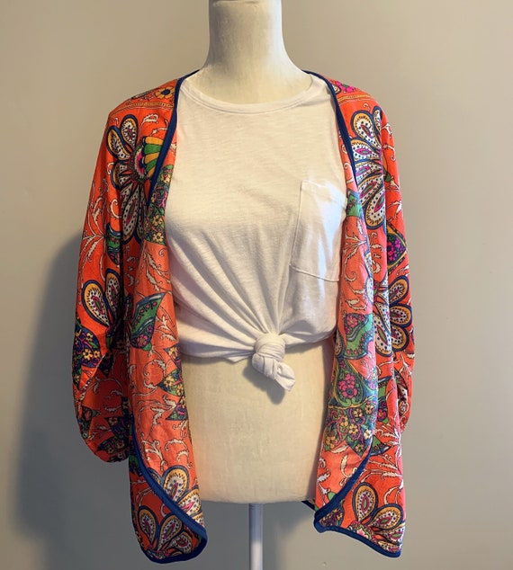 Vintage Printed Kimono