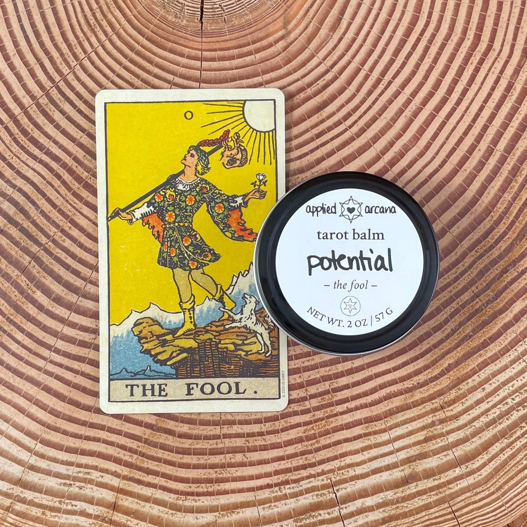 POTENTIAL [ the Fool ] — Hand-poured Tarot Balm Infused With Horsetail ...