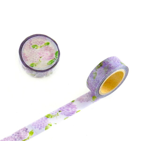 Chamil Garden Washi Tape - Hydrangea.