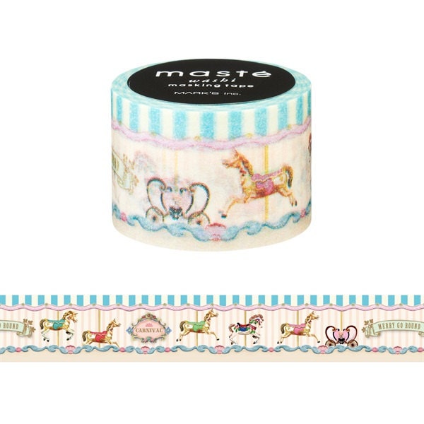 masté MULTI LÍNEA "Merry-go-around" Washi Tape