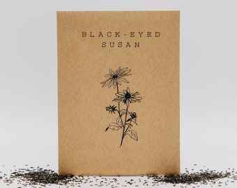 Black Eyed Susan Seeds -  Plant to Save the Bees and other pollinators