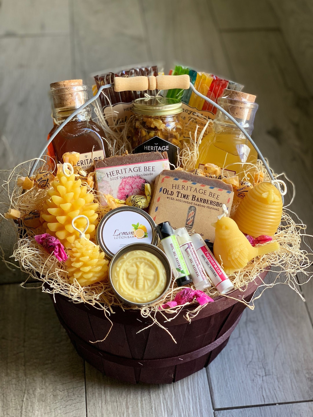 Sister Bees Bath Gift Basket