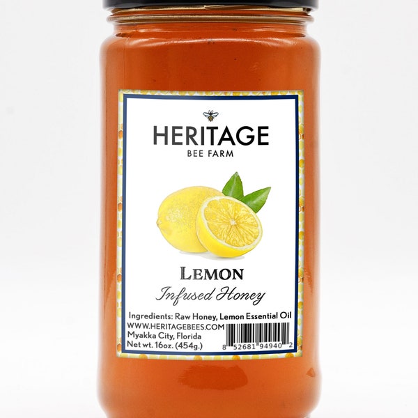 Lemon Infused Honey