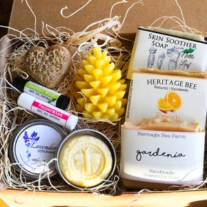 Wellness Box, Stay Well, Get Well, Bee Healthy Gift Box ~ Gift Box to just say you care!