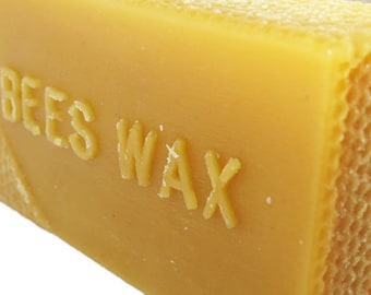 All Natural Pure 100% Bees Wax ~ 1 Pound Block of Beeswax for Candles, Crafts and So Much More!