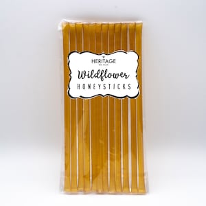 Honey Sticks, Honey Straws | Your favorite all Natural Wildflower