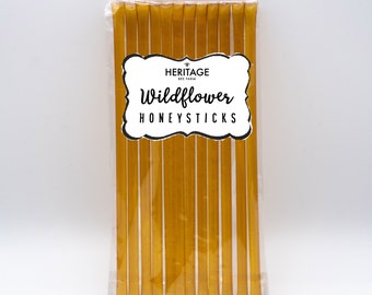 Honey Sticks, Honey Straws | Your favorite all Natural Wildflower