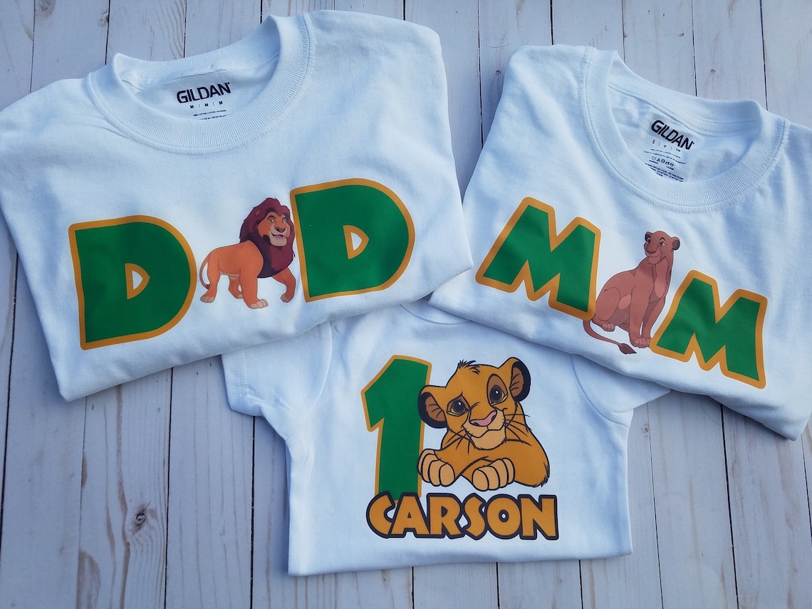 Lion king shirts lion king first birthday lion king birthday Etsy
