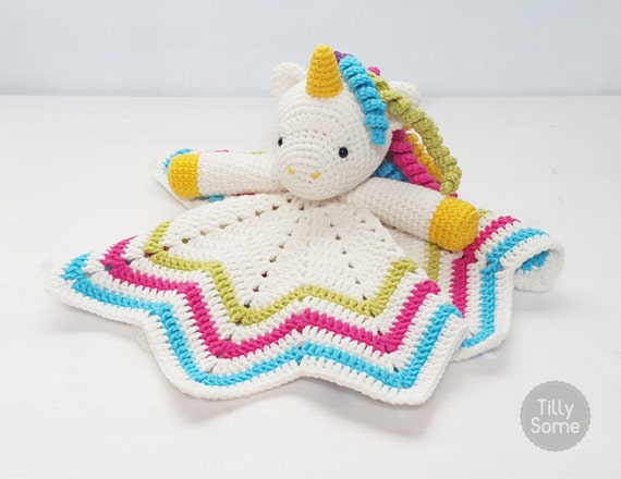 unicorn cuddle blanket