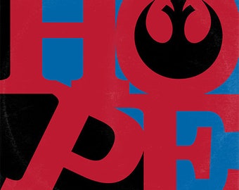 Star Wars Hope / Rage Against The Machine Renegades 'Vinyl Record Album Cover' Mash Up Parody Art Print