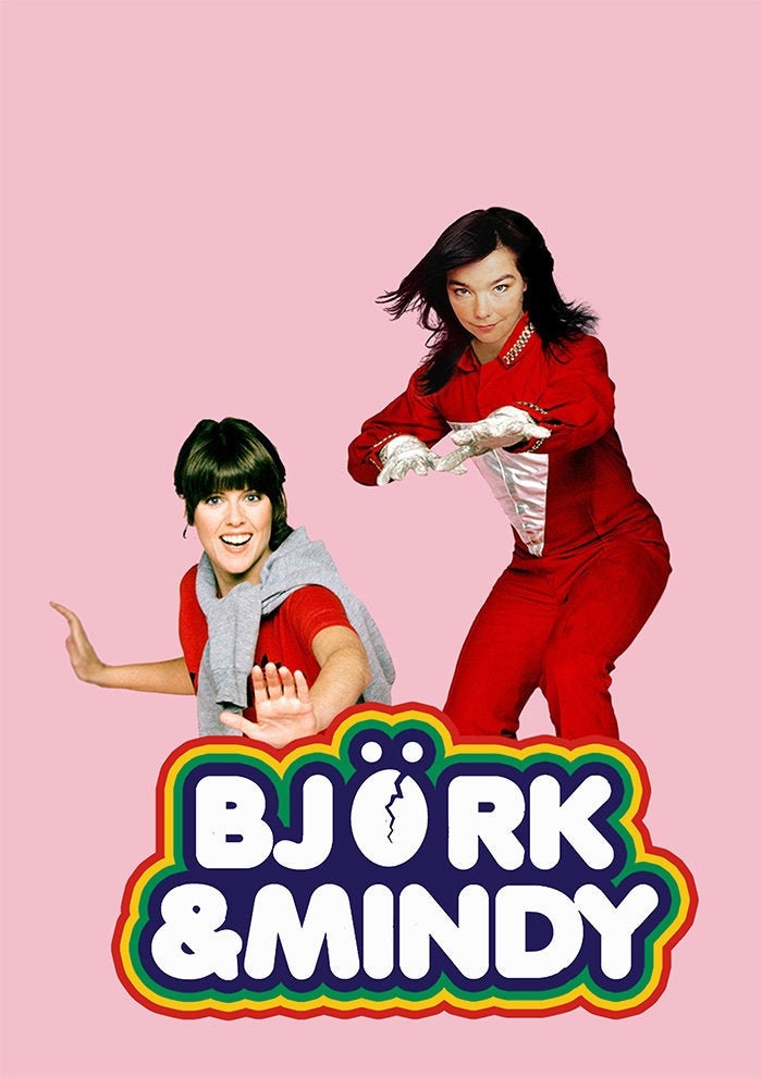 MORK & MINDY』アクションフィギュア 2体セット モーク＆ミンディ
