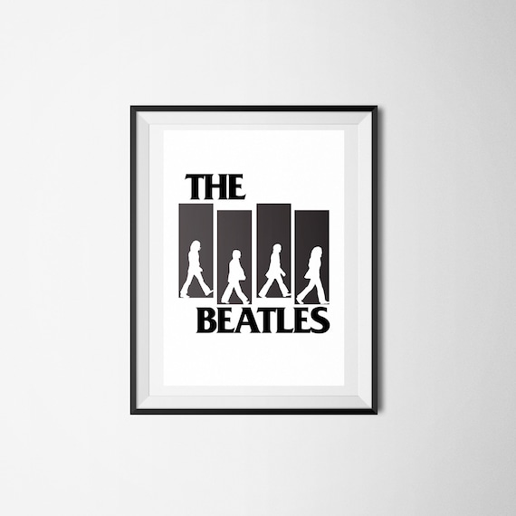 ビートルズ アビーロード / パンク ロゴ マッシュアップ パロディ