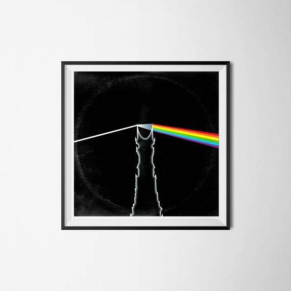 Pink Floyd - The Dark Side Of The Moon  Vinyl record art, Vinyl record art  ideas, Vinyl art paint