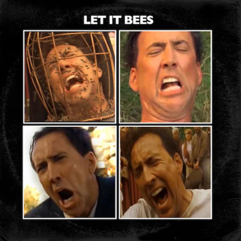 Nicolas Cage /The Beatles 'Let It Be' 'Vinyl image 0
