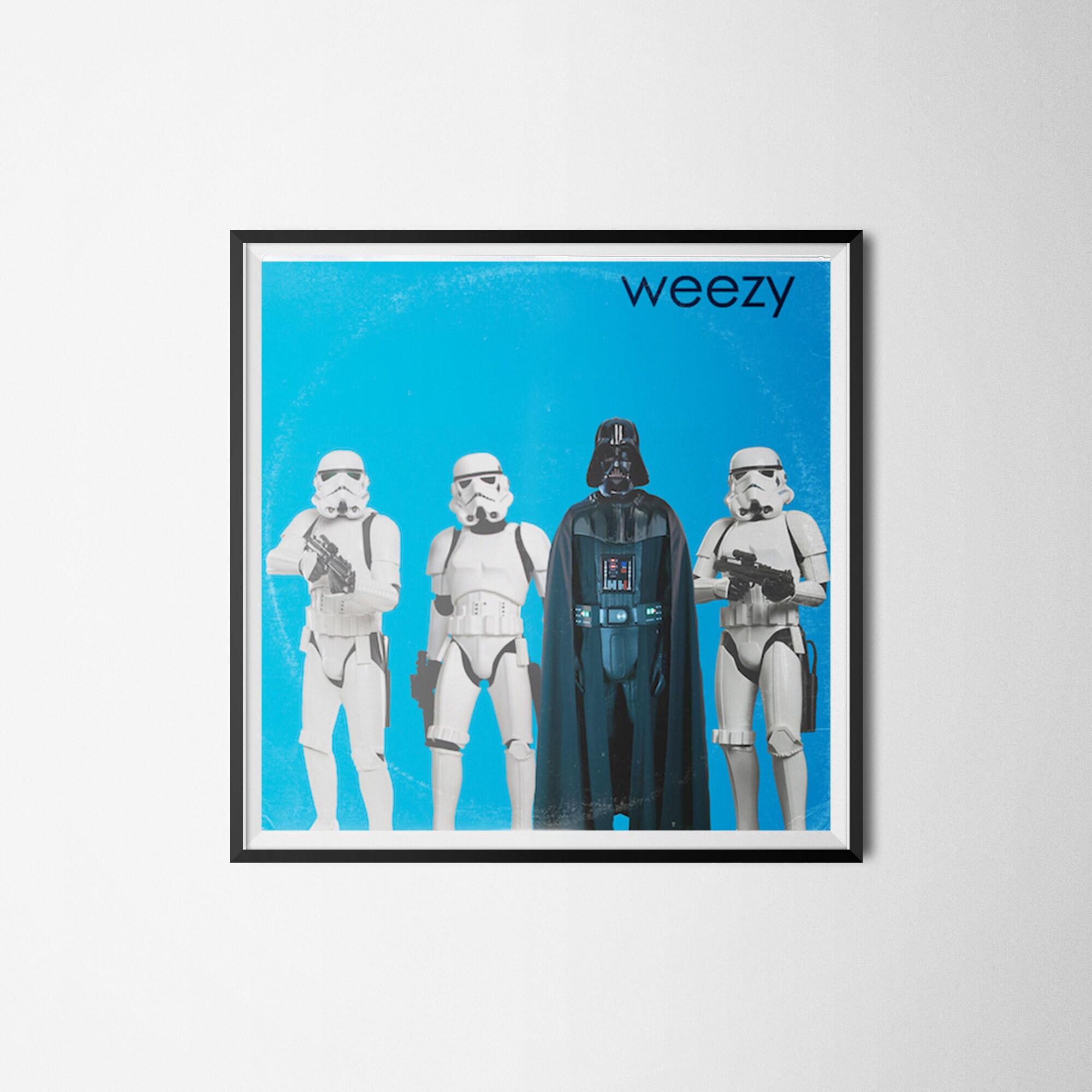Star Wars (darth Vader/stormtroopers) / Weezer Blue Album