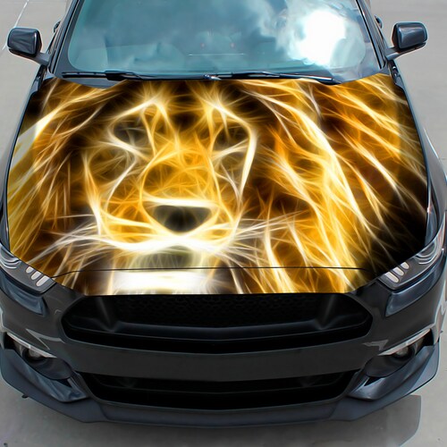 Car Hood Wrap Decal Vinyl Sticker Graphic Truck Decal Etsy
