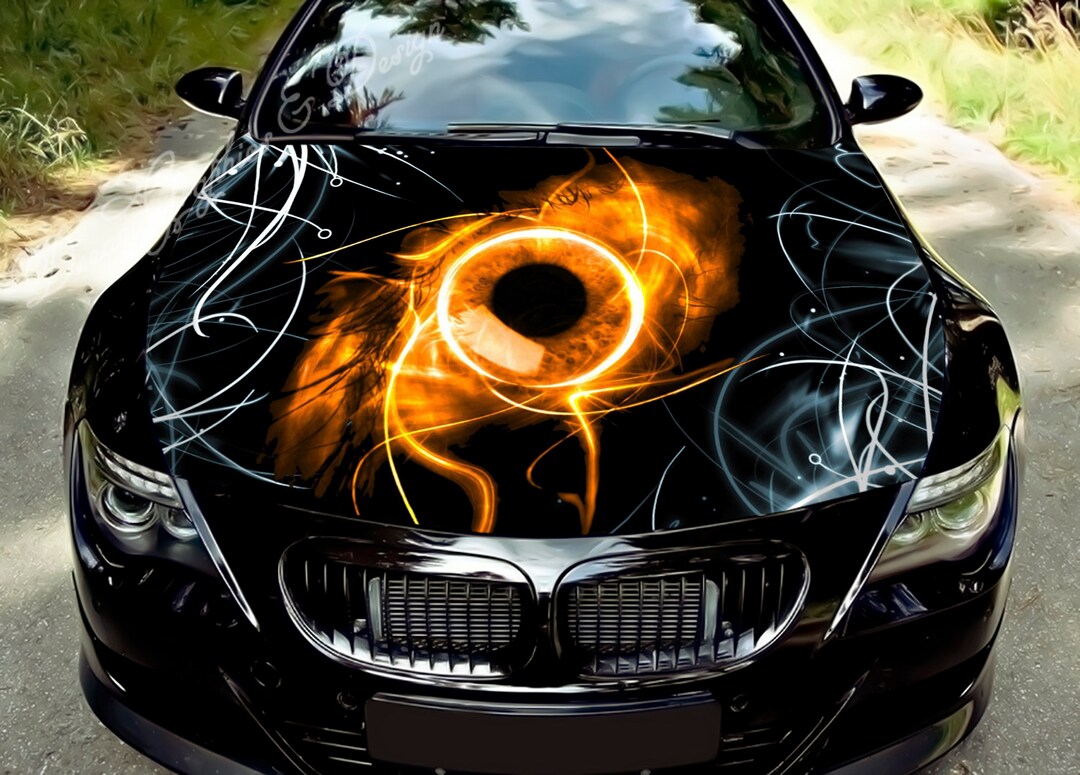 Car Hood Wrap Decal, Vinyl, Sticker, Graphic, Truck Decal, Truck Graphic, Wrap Decal