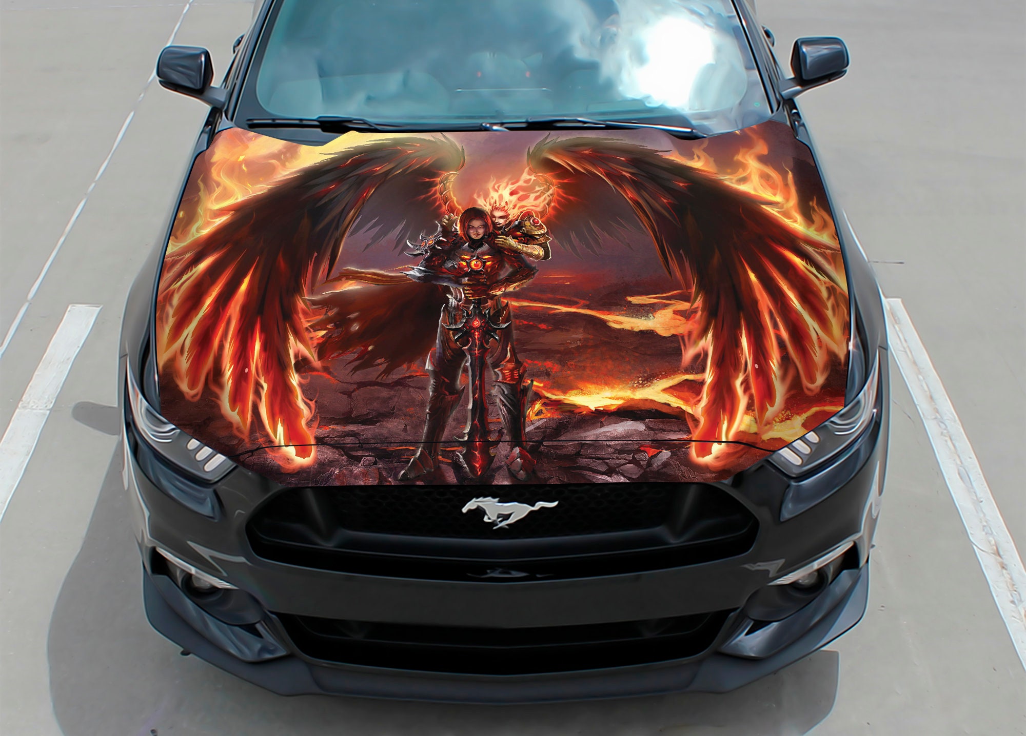 Car hood decal vinyl sticker graphic wrap decal truck Etsy