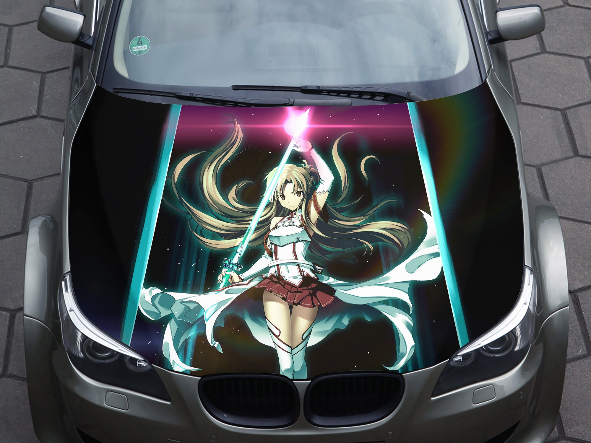 Discover more than 93 anime car hood wrap - ceg.edu.vn