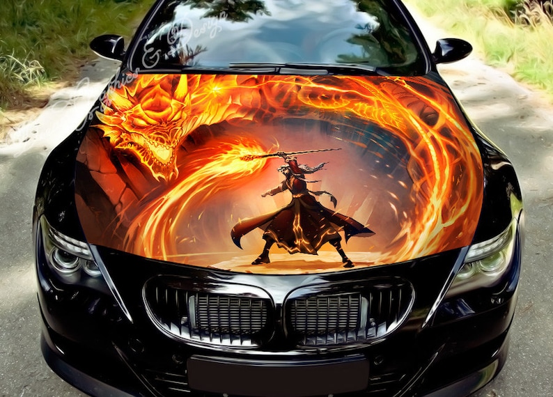 Car hood decal vinyl sticker graphic wrap decal truck Etsy