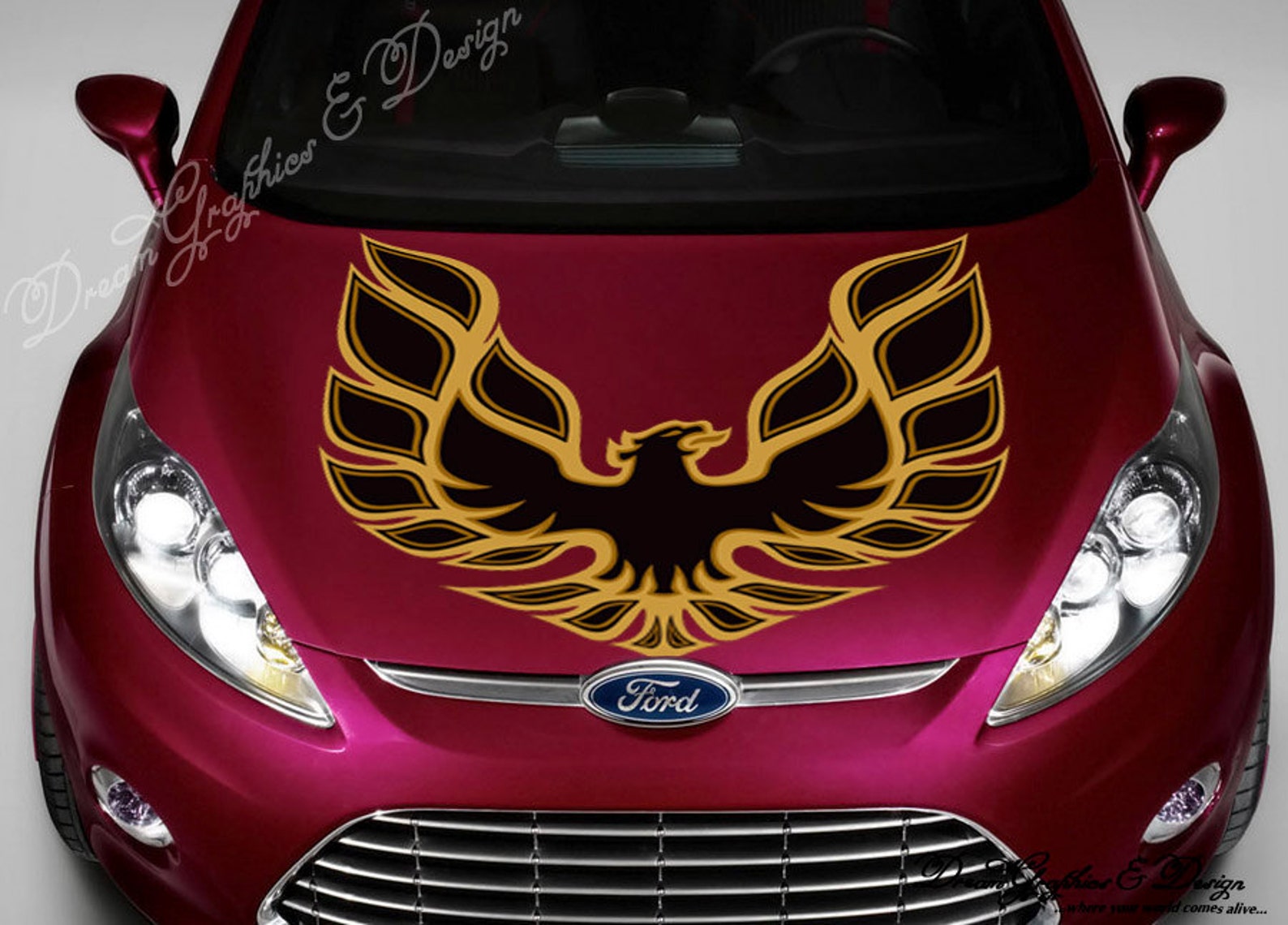 Car hood decal vinyl sticker graphic wrap decal truck Etsy